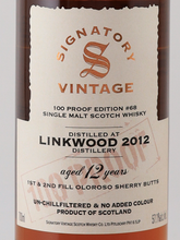 Load image into Gallery viewer, Signatory Linkwood 12 Years 2012 57.1%