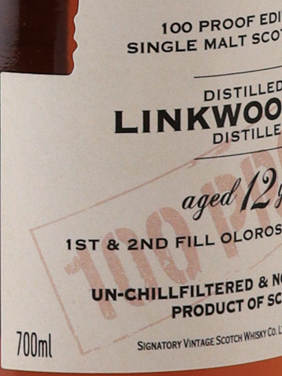 Signatory Linkwood 12 Years 2012 57.1%