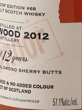Load image into Gallery viewer, Signatory Linkwood 12 Years 2012 57.1%