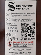 Load image into Gallery viewer, Signatory Linkwood 12 Years 2012 57.1%