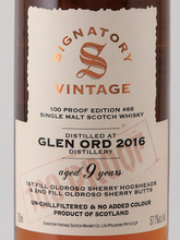 Load image into Gallery viewer, Signatory Glen Ord 9 Years Old 2016 57.1%