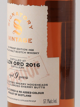 Load image into Gallery viewer, Signatory Glen Ord 9 Years Old 2016 57.1%