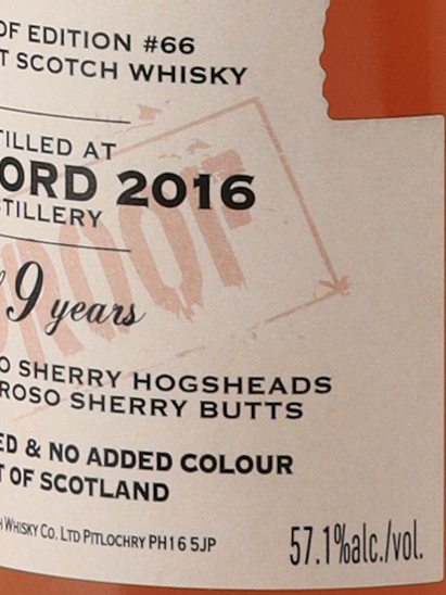 Signatory Glen Ord 9 Years Old 2016 57.1%