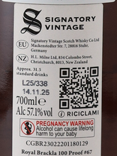 Load image into Gallery viewer, Signatory Royal Brackla 11 Years 2014 57.1%