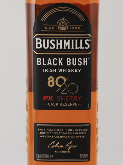 Black Bush 80/20 PX Sherry Cask Reserve 1L
