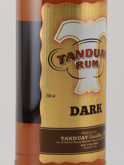 Tanduay dark rum