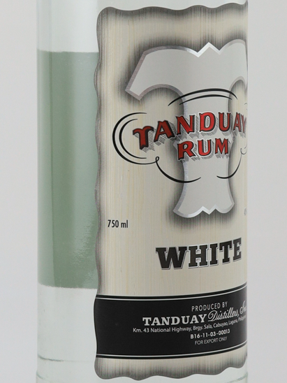 Tanduay white rum
