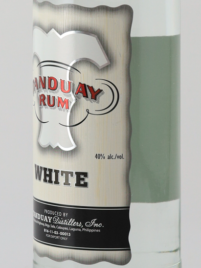 Tanduay white rum