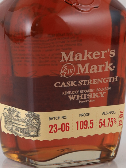 Maker's Mark Cask Strength Batch 23-06 54.75%