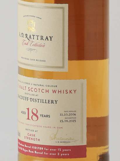 AD Rattray McDuff 18 years 2006 54.3%
