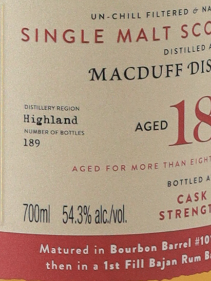 AD Rattray McDuff 18 years 2006 54.3%
