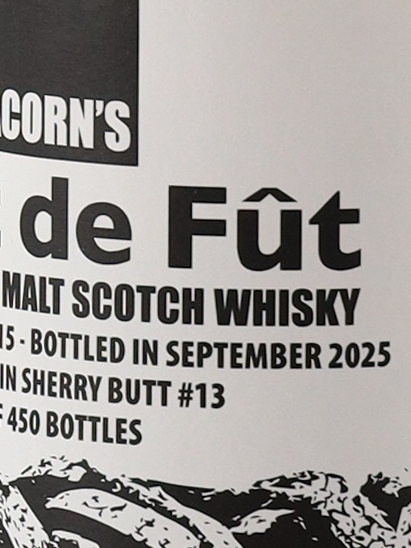 Brut de Feux Giant Peat 10 Years Batch 6 60.9%