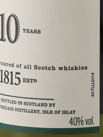 Laphroaig 10 years 40% 700ml old label [Parallel Import] (no box)