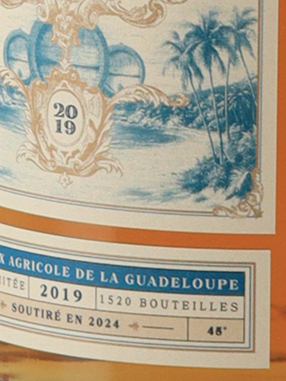 Bielle Rhum Vieux Chambord 2019 45%
