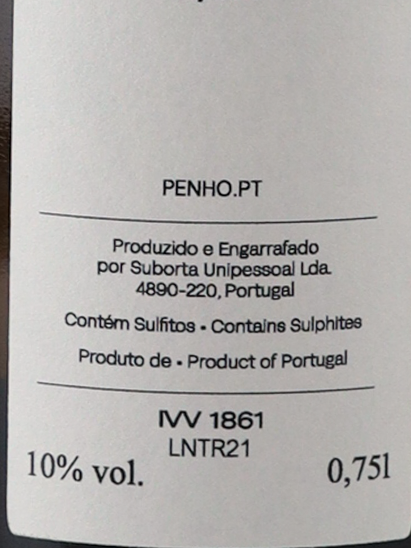 Penho Wines Nomos Trajadura 2021 750ml