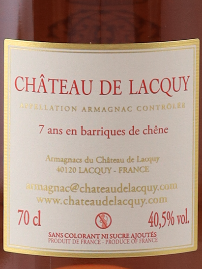 Chateau de Lackuy ans VSOP 7 years