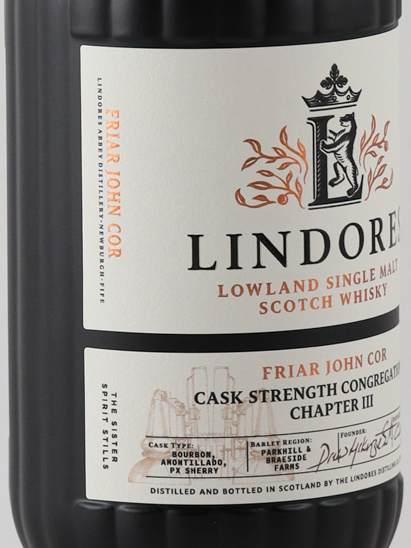 Lindores Friar John Coe Chapter 3 60.2% — Single Malt