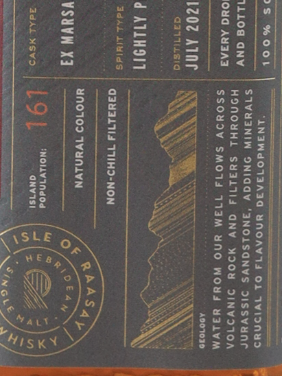 Isle of Raasay Marsala Cask 50.7%
