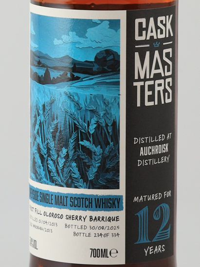 Cask Masters Auchroisk 12 Years Old 2013 51.4%