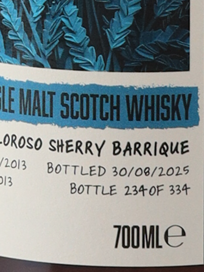 Cask Masters Auchroisk 12 Years Old 2013 51.4%