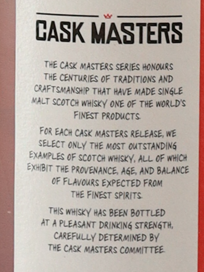 Cask Masters Inchmurrin 11 Years Old 2014 48.5%