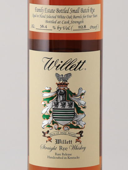 Willett Rye 4 years 56.4%
