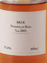 Load image into Gallery viewer, BB&amp;R Dominican Rum 7 Years Old 2013 57.6% 100ml