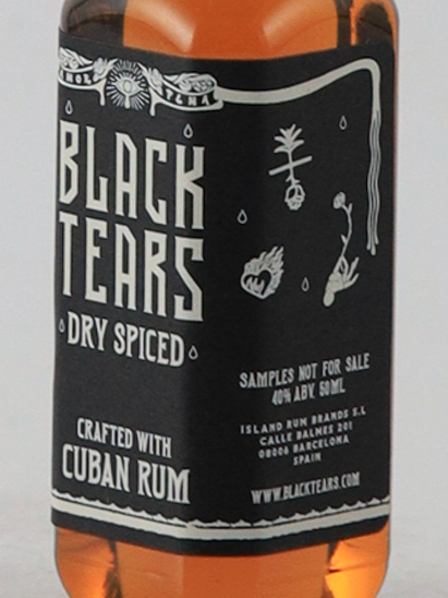 Black Tears Spiced Rum 50ml