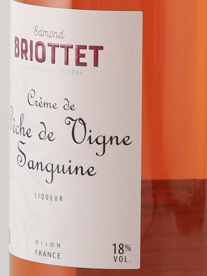 Edmond Briottet Creme de Peche de Vignes