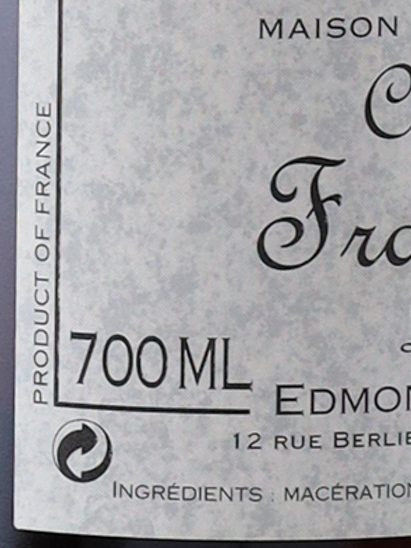 Edmond Briottet Creme de Framboise