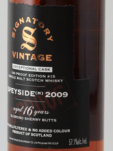 Load image into Gallery viewer, Signatory Secret Speyside 16 Years 2009 #15 57.1%