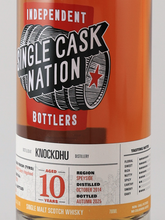 Load image into Gallery viewer, Single Cask Nation Knockdhu 10 Years Old 2014 58%