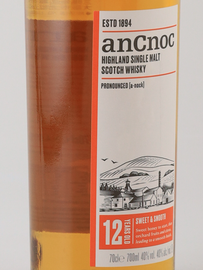 Ancnoc 12 years 40% new label [Authorized Import]