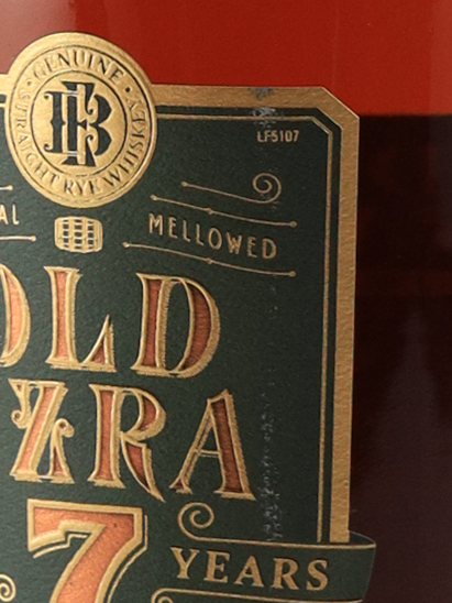 Old Ezra 7 Years Rye 57% [Parallel Import]