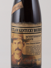 Load image into Gallery viewer, Outlaw Kentucky Bourbon Mysterious Dave