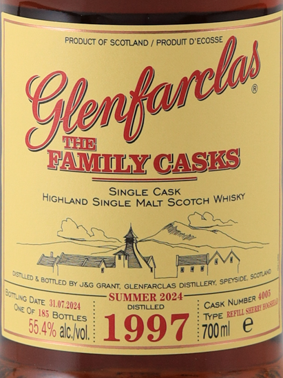 Glenfarclas Family Cask 1997/2024 55.4%
