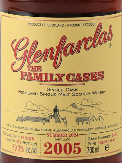Glenfarclas Family Cask 2005/2024 59.3%