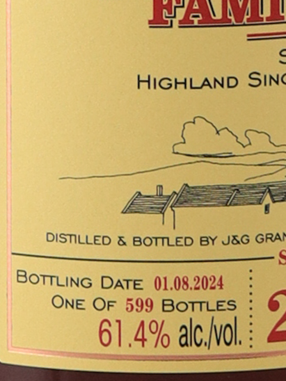 Glenfarclas Family Cask 2006/2024 61.4%
