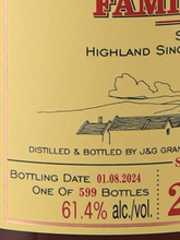Load image into Gallery viewer, Glenfarclas Family Cask 2006/2024 61.4%