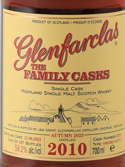 Glenfarclas Family Cask 2010/2025 59.2%