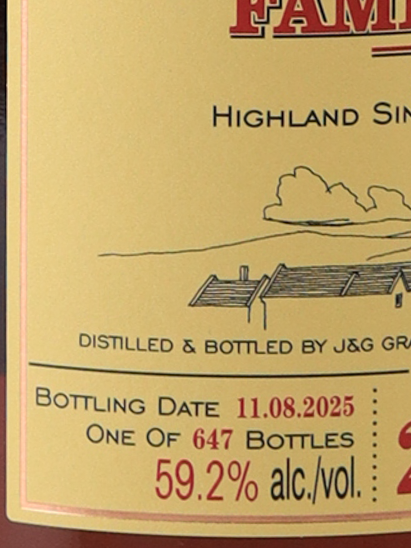 Glenfarclas Family Cask 2010/2025 59.2%