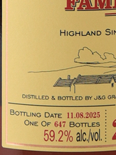 Load image into Gallery viewer, Glenfarclas Family Cask 2010/2025 59.2%