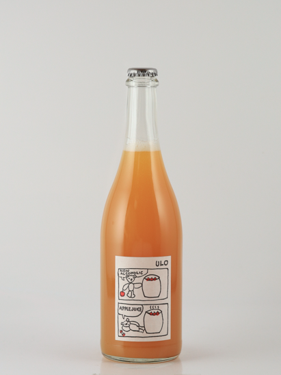 ULO slightly fermented apple juice