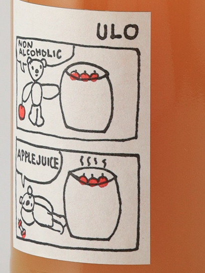 ULO slightly fermented apple juice