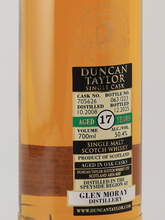 Load image into Gallery viewer, Duncan Taylor Single Cask Glen Moray 17 Years Old 2008 50.4%