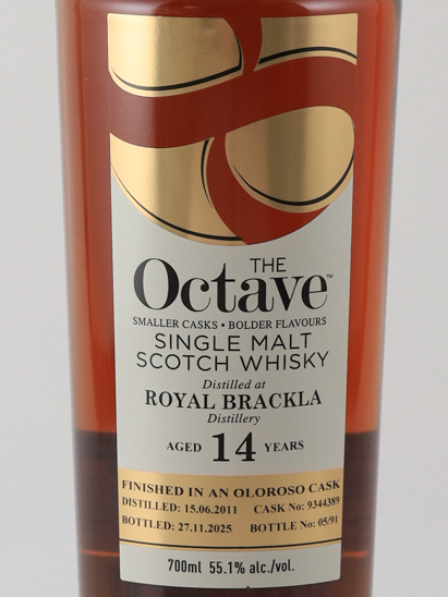 Duncan Taylor Octave Royal Brackla 14 Years 2011 55.1%