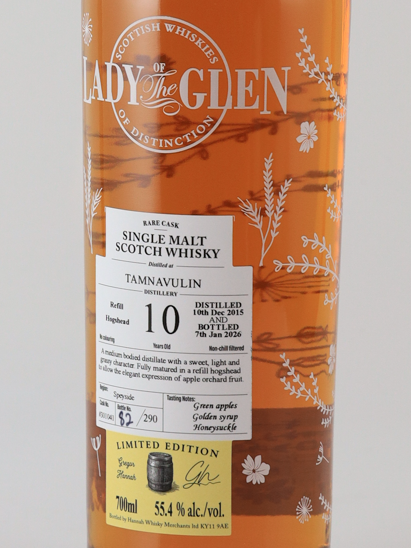 Lady of the Glen Tamnavulin 10 Years 2015 55.4%