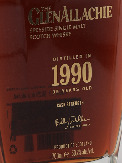 Glenallachie 35 years 1990 50.2%