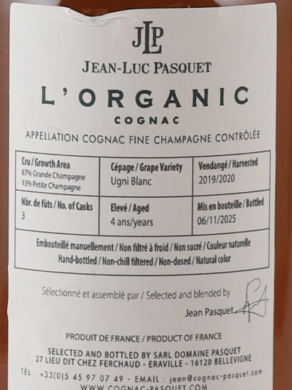 Jean-Luc Pasquet Le Organic Japan Edition