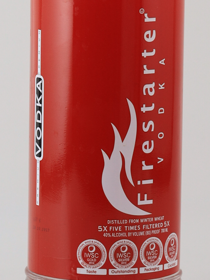 Fire starter vodka (liquid leak?low liquid level (1))